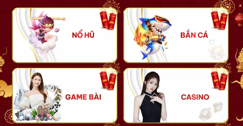 Các trò chơi đang hot tại nhà cái cá cược J88