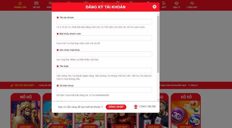 Hướng dẫn đăng ký nhà cái trên máy tính Hướng dẫn đăng ký nhà cái trên máy tính
