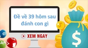 Hướng dẫn chi tiết từ A đến Z đề về 39 hôm sau đánh con gì